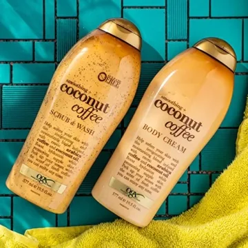 OGX Coconut Coffee Exfoliating Body Scrub & Cream
