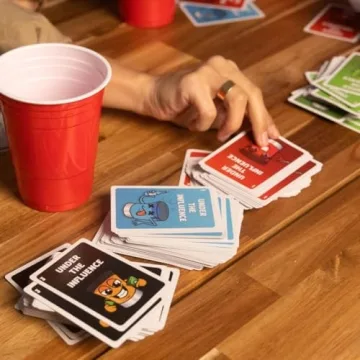 Shots No Chaser Under The Influence Drinking Game for Parties