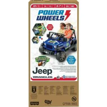 Power Wheels Jeep Wrangler: Sounds, Balls, 2-Seater