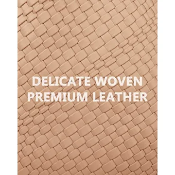 MJUEO Vegan Leather Woven Bag - Chic & Versatile Handbag
