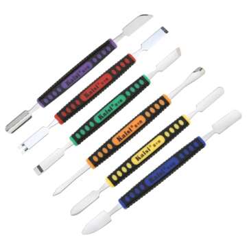 【Best Deals】OriGlam 6pcs Dual Ends Metal Spudger Set, Professional Pry Opening Spudger, Prying O...