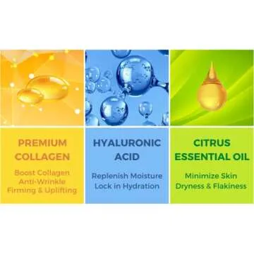 Merveilles Collagen Face Mask, Hydrating Brightening Anti Aging Collagen Facial Mask Skincare for Women, Deep Moisturizing Sheet Mask