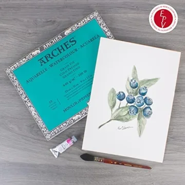 Arches 300 lb Watercolor Paper Block for Artists