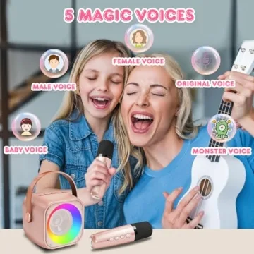 Mini Karaoke Speaker Set for Kids and Adults - Great Gift