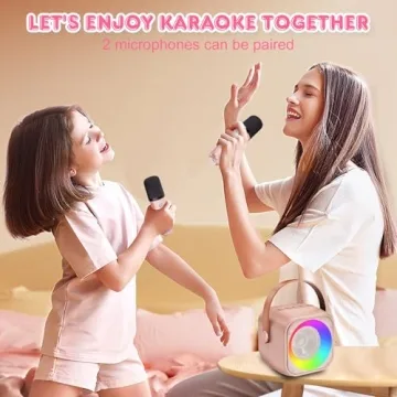 Mini Karaoke Speaker Set for Kids and Adults - Great Gift