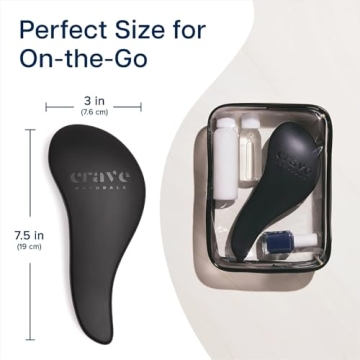 BIGGIE Glide Thru Detangling Brush for All Hair Types