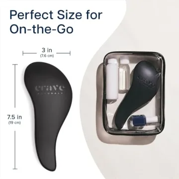 BIGGIE Glide Thru Detangling Brush for All Hair Types