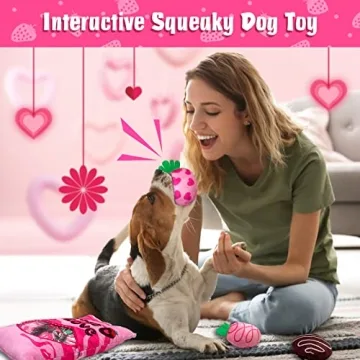 Interactive Valentine’s Day Dog Toys for Small Dogs