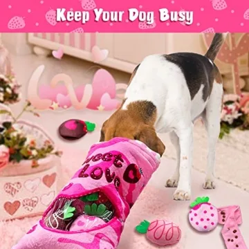 Interactive Valentine’s Day Dog Toys for Small Dogs