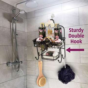 Birthday Gift Baskets, Home Spa Gifts Set - Bath & Shower Caddy Set for Women and Men, Luxury 11Pc S...