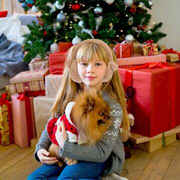 BESPORTBLE Cute Furry Bear Earmuffs for Winter Style