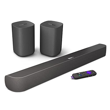 Roku Streambar Pro & Wireless Speakers - 4K HDR