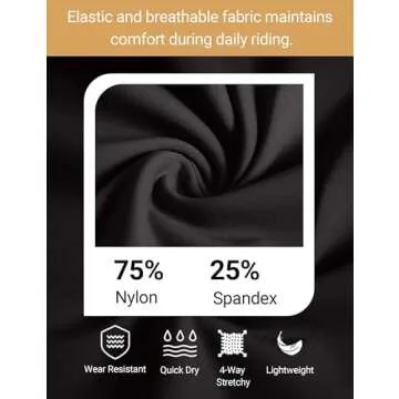 FitsT4 Sports Girl's Full Seat Horse Riding Pants Bootcut Riding Tights Kids Equestrian Breeches with Pockets Black S