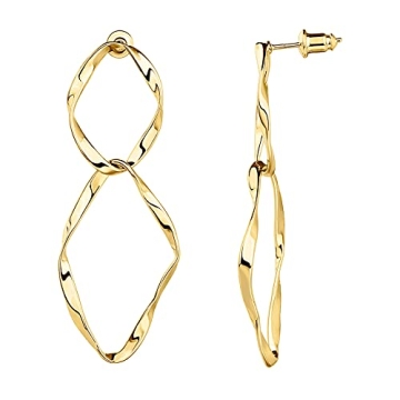 PAVOI 14K Rose Gold Dangle Earrings Perfect Gift