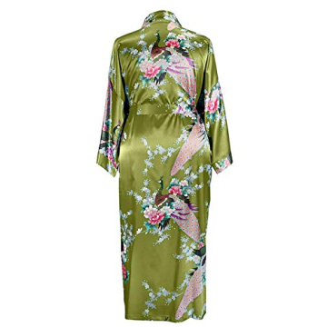 Applesauce Kimono Long Robe for Plus Size Women
