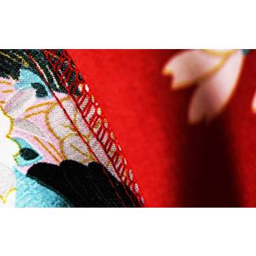 Applesauce Kimono Long Robe for Plus Size Women