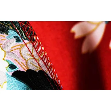 Applesauce Kimono Long Robe for Plus Size Women