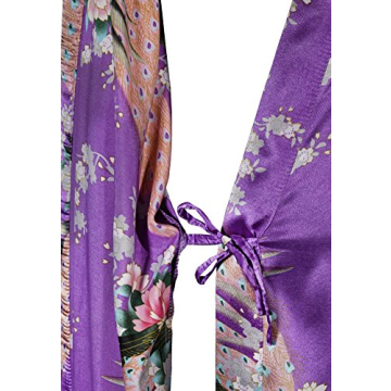 Applesauce Kimono Long Robe for Plus Size Women