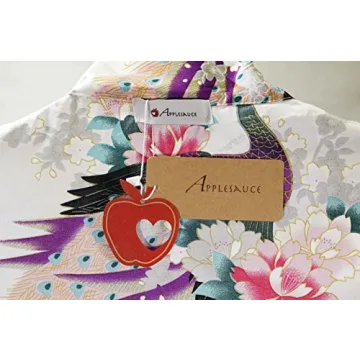 Applesauce Kimono Long Robe for Plus Size Women