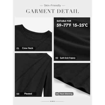 ATHMILE Long Sleeve Shirt - Stylish Fall Tops for Women