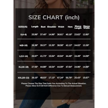 ATHMILE Long Sleeve Shirt - Stylish Fall Tops for Women