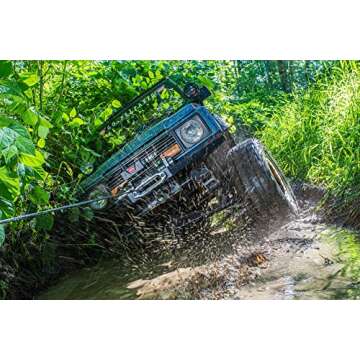 WARN 87915 Spydura Synthetic Winch Rope Kit