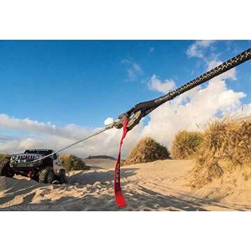 WARN 87915 Spydura Synthetic Winch Rope Kit