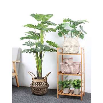 Eco-Friendly BlueMake Seagrass Plant Basket - Versatile Gift