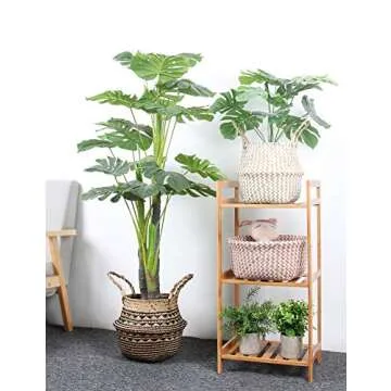 Eco-Friendly BlueMake Seagrass Plant Basket - Versatile Gift