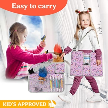 PILLANI Kids Travel Tray for Car Travel Activities