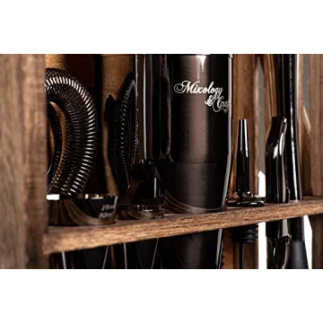 Mixology Bartender Kit: 11-Piece Bar Tool Set with Stand