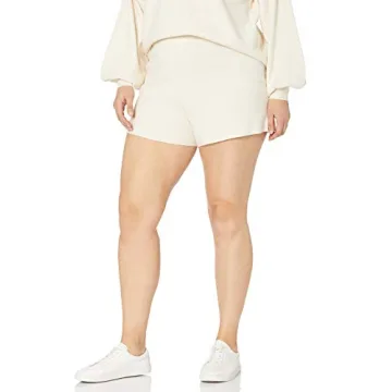 The Drop Women's Supersoft Sweater Short Whisper White