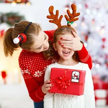 300 Pcs Self-Adhesive Christmas Gift Tags Stickers