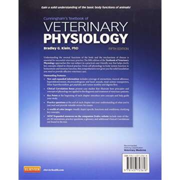 Cunningham's Textbook of Veterinary Physiology - The Ultimate Guide for Animal Health Professionals