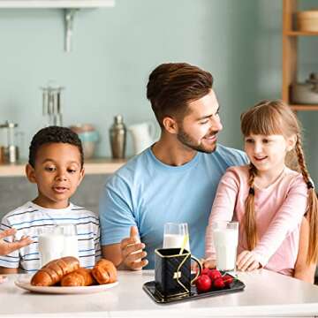 Zubebe 1 Set Coffee Mug Elegant Handbag Shaped cup Modern Ceramic Purse Mug with Spoon and Saucer, 10oz Cute Creative Tea Cup for Office Home Valentine‘s Day Mother's Day Woman Gift (Black)