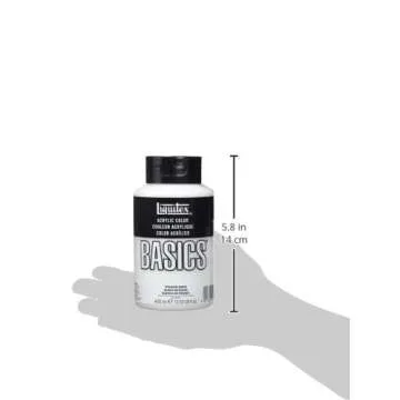 Liquitex BASICS Acrylic Paint – 13.5oz Titanium White