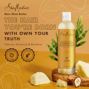 SheaMoisture Raw Shea Butter Body Wash for Hydration