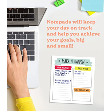 Carson Dellosa Notepad: Aim High, 50 Sheets for Motivation