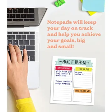 Carson Dellosa Notepad: Aim High, 50 Sheets for Motivation