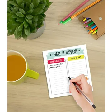 Carson Dellosa Notepad: Aim High, 50 Sheets for Motivation