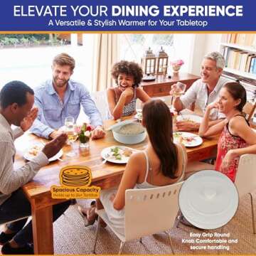 StarBlue Ceramic Tortilla Warmer - Keep Tortillas Hot