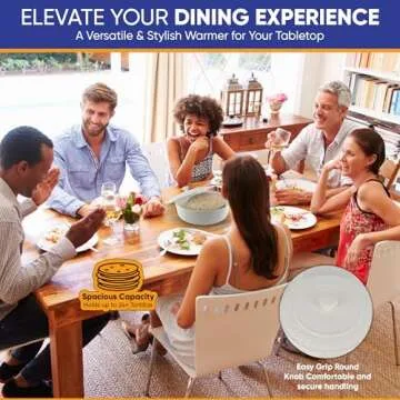 StarBlue Ceramic Tortilla Warmer - Keep Tortillas Hot