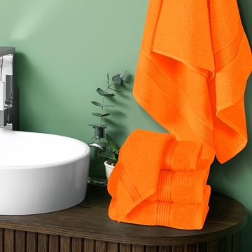 Belizzi Home Ultra Soft Cotton Towel Set - Luxury Bath Towels