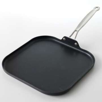 Cuisinart 630-20 Chef's Classic 11-Inch Square Griddle Nonstick-Hard-Anodized