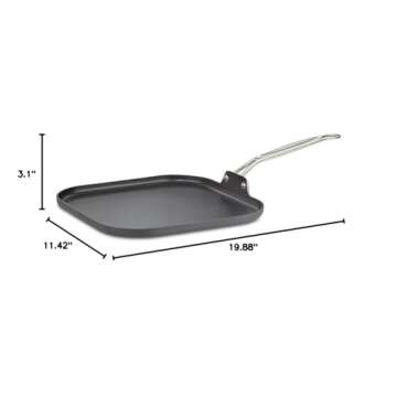 Cuisinart 630-20 Chef's Classic 11-Inch Square Griddle Nonstick-Hard-Anodized