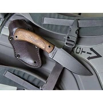 Winkler Knives II Woodsman Walnut Fixed Blade Knife