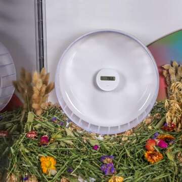 Niteangel Accurately Hamster Wheel Pedometer- Small Animal Step Counter for Niteangel Super-Silent Hamster Wheel | Acrylic Wheel | Wooden Wheel (Niteangel Wheel Pedometer)