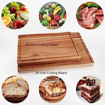 GaoMon Acacia Extra Large Cutting Board - Kitchen Essential