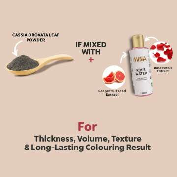 MinaiBrow Dark Brown Tint Kit for Perfect Brows