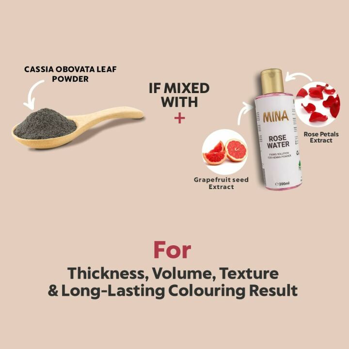 MinaiBrow Dark Brown Tint Kit for Perfect Brows